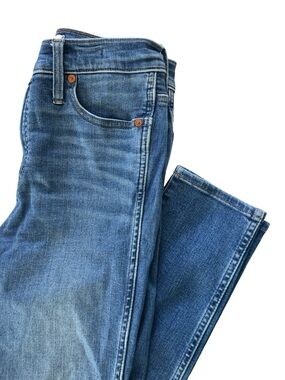 Madewell 10" High Rise Skinny Jeans Stretch Denim Casual Classic Womens Size 27